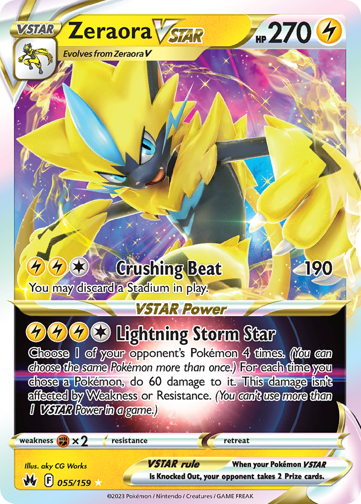 Zeraora VSTAR 55 / 159