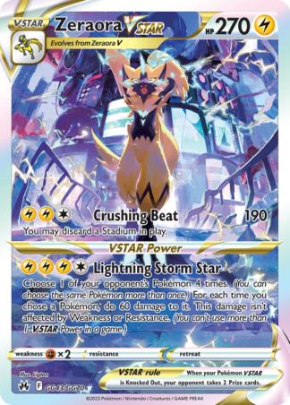 Zeraora VSTAR GG43 / 159