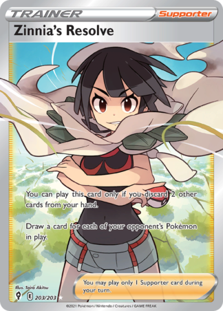 Zinnia's Resolve 203 / 203