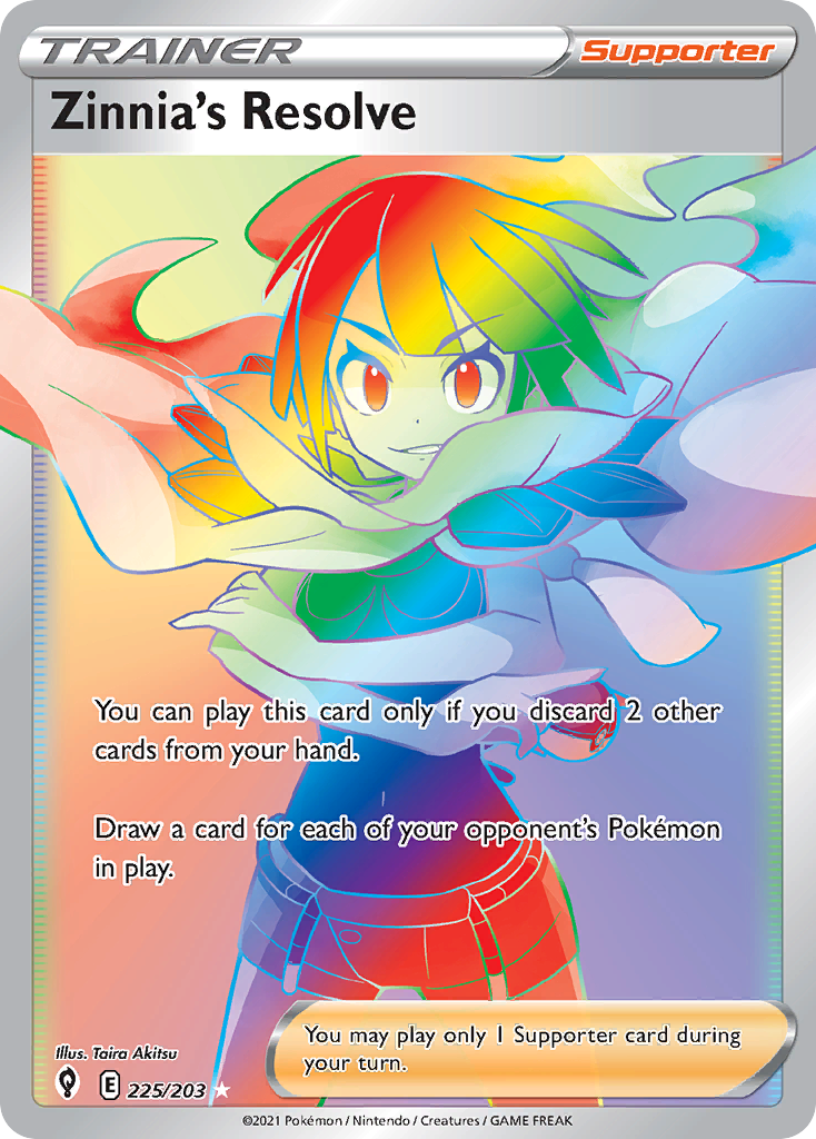 Zinnia's Resolve 225 / 203