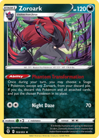 Zoroark 103 / 203