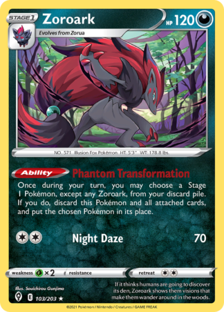 Zoroark 103 / 203