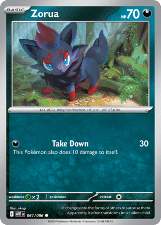 Zorua 61 / 86