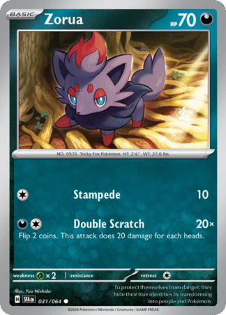 Zorua 31 / 64