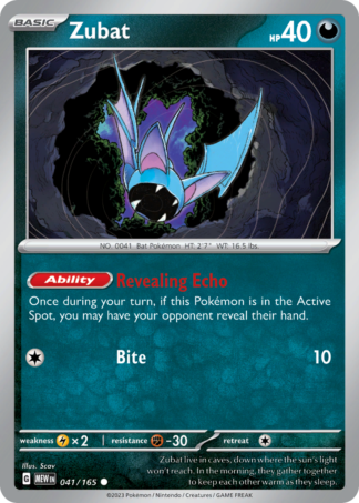 Zubat 41 / 165