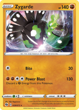 Zygarde 28 / 73