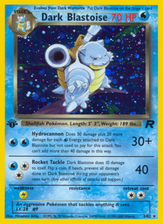 Dark Blastoise 3 / 82