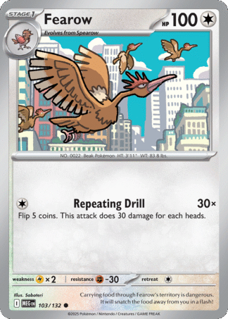 Fearow 103 / 132