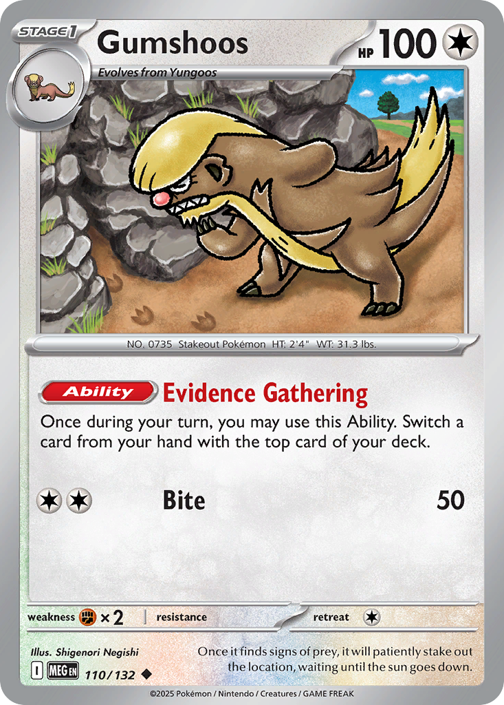 Gumshoos 110 / 132