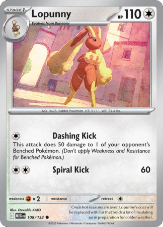 Lopunny 108 / 132