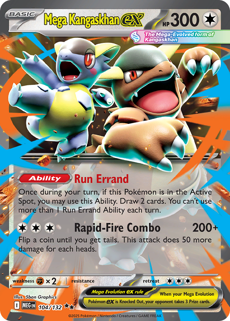 Mega Kangaskhan ex 104 / 132