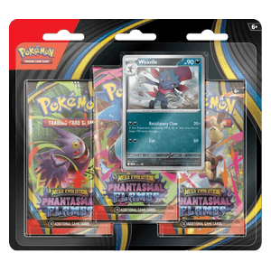 Phantasmal Flames: Weavile 3-Pack Blister