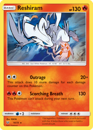Reshiram 14 / 73