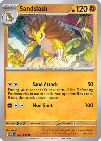 Sandslash 69 / 132