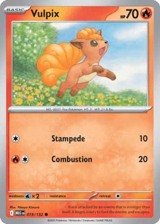 Vulpix 19 / 132