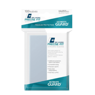 Ultimate Guard – Precise-Fit Sleeves Standard Size (100) – Side-Loading (64×89,5)