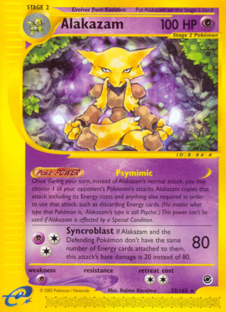 Alakazam 33 / 165