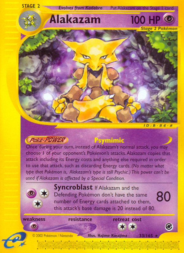 Alakazam 33 / 165
