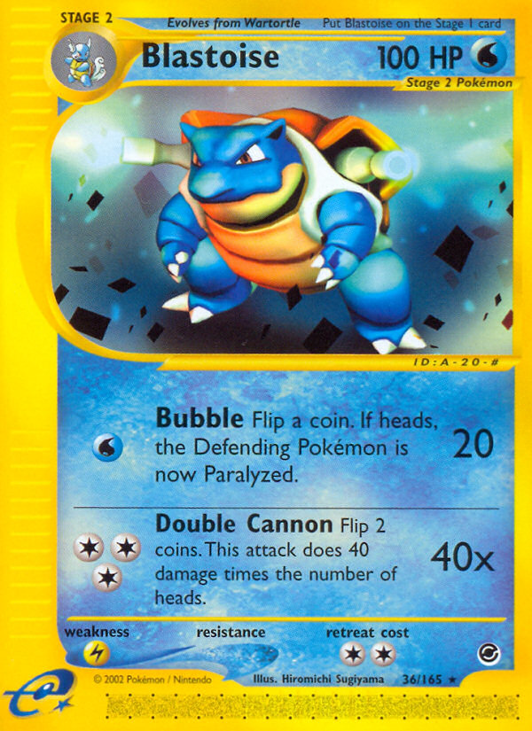 Blastoise 36 / 165