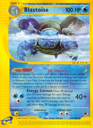 Blastoise 37 / 165