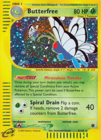 Butterfree 5 / 165