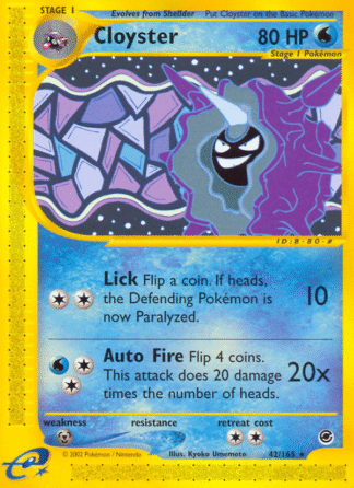 Cloyster 42 / 165