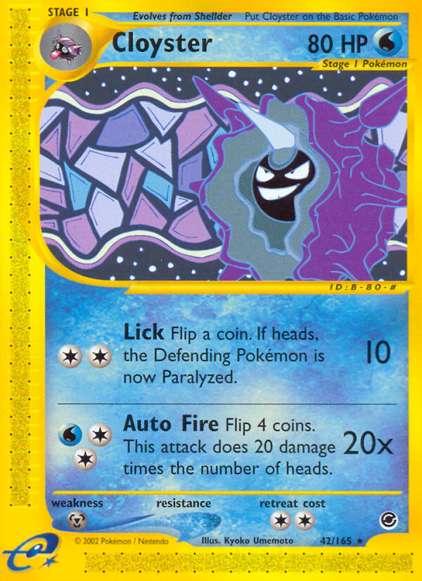 Cloyster 42 / 165