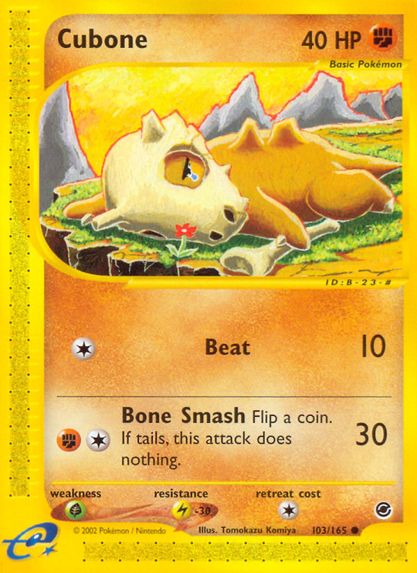 Cubone 103 / 165