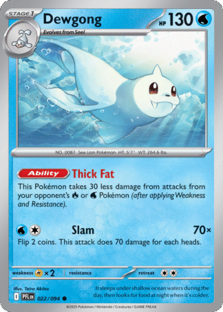 Dewgong 22 / 94