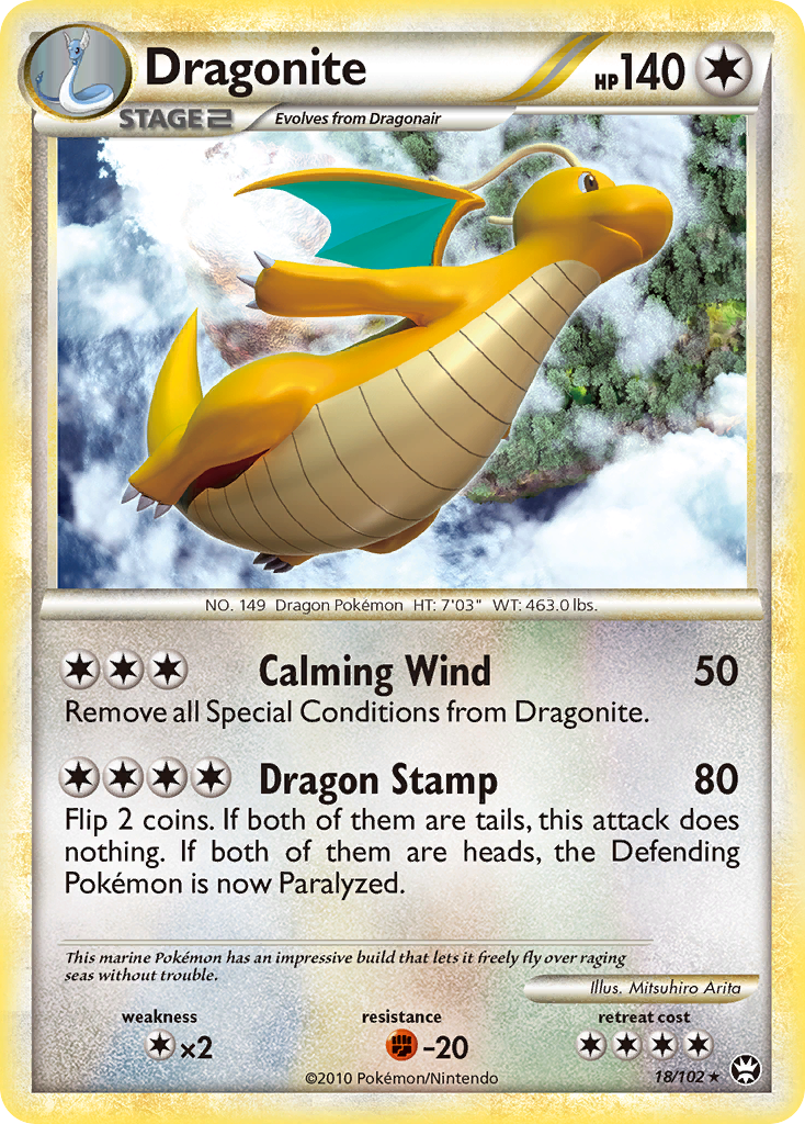 Dragonite 18 / 102