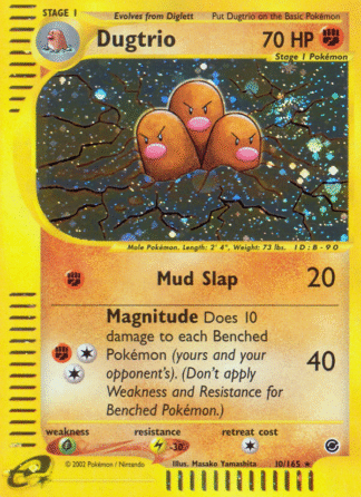 Dugtrio 10 / 165