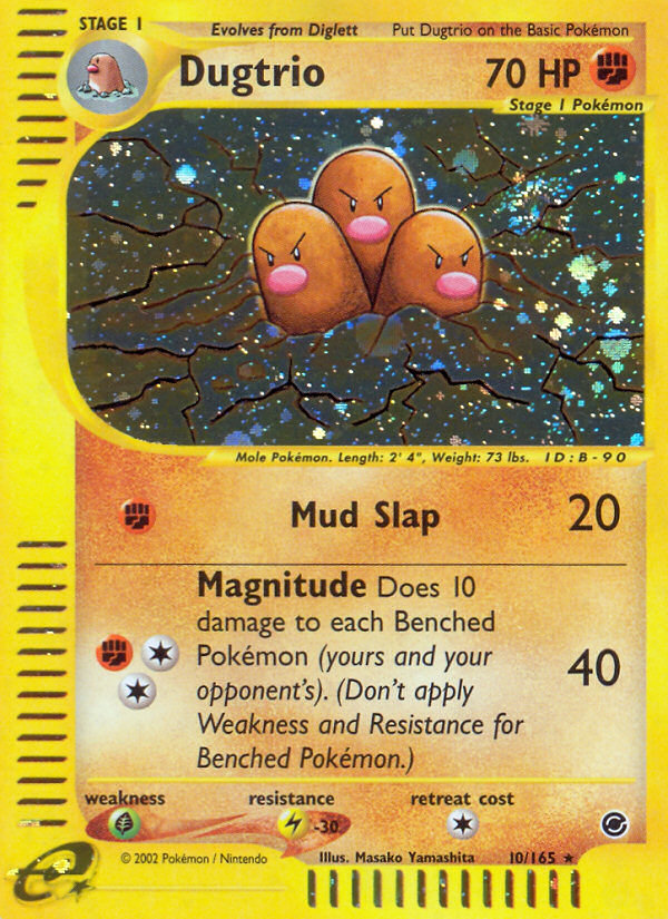 Dugtrio 10 / 165