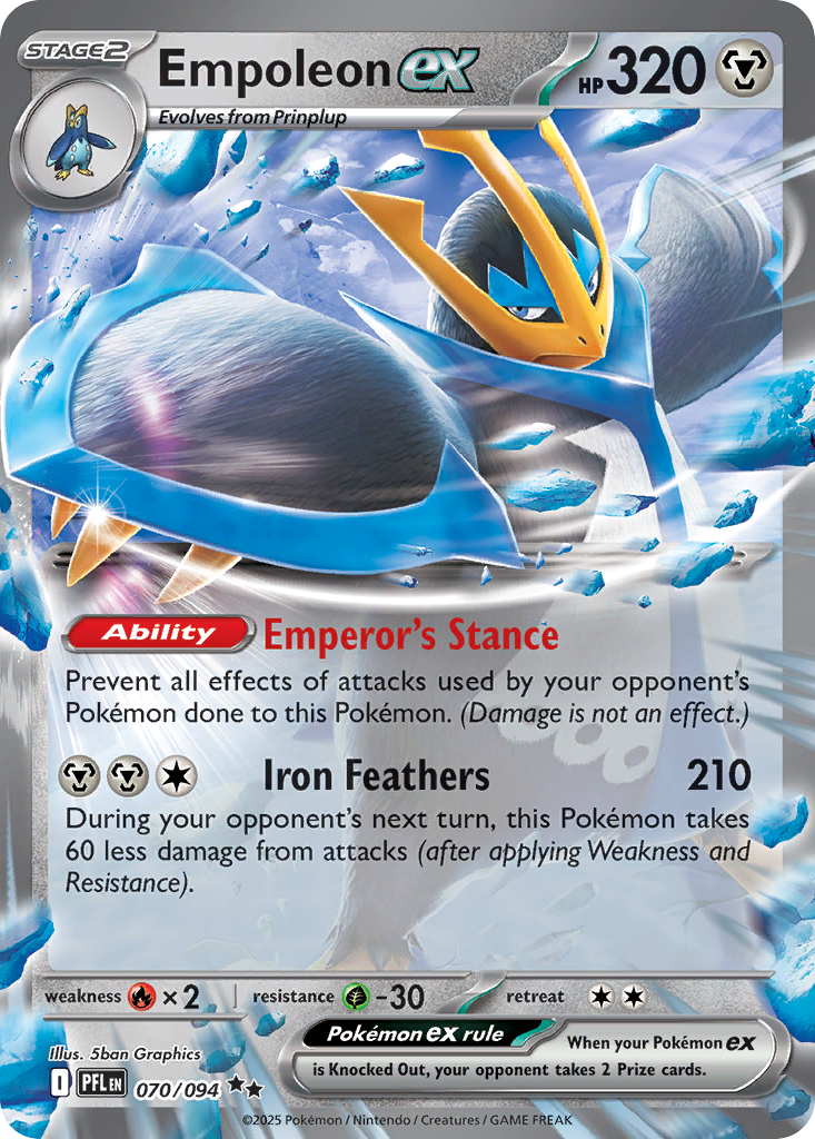 Empoleon ex 70 / 94