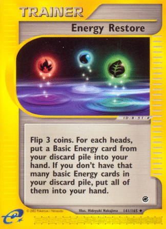 Energy Restore 141 / 165