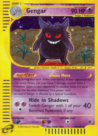 Gengar 13 / 165
