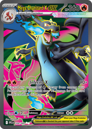 Mega Charizard X ex 109 / 94