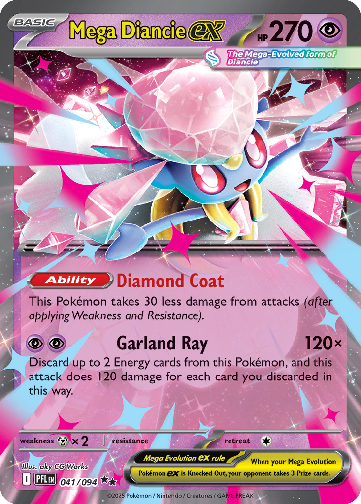 Mega Diancie ex 41 / 94