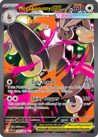 Mega Lopunny ex 128 / 94