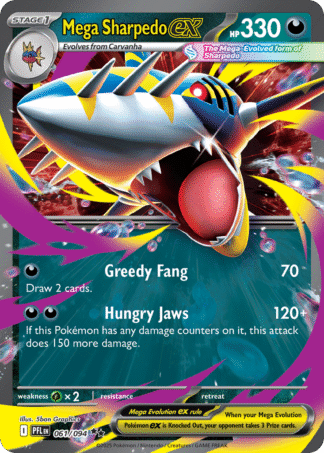 Mega Sharpedo ex 61 / 94