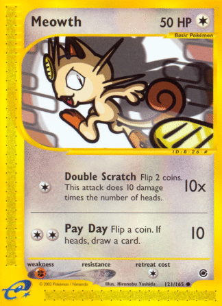 Meowth 121 / 165
