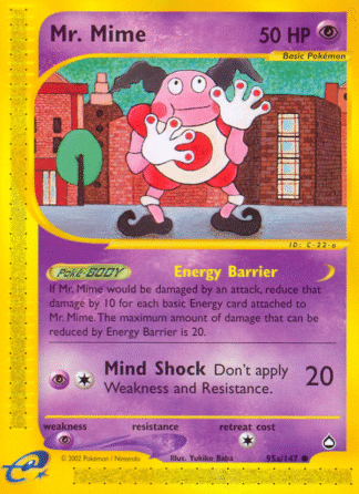 Mr. Mime 95 / 147