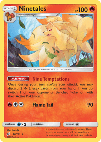 Ninetales 16 / 181