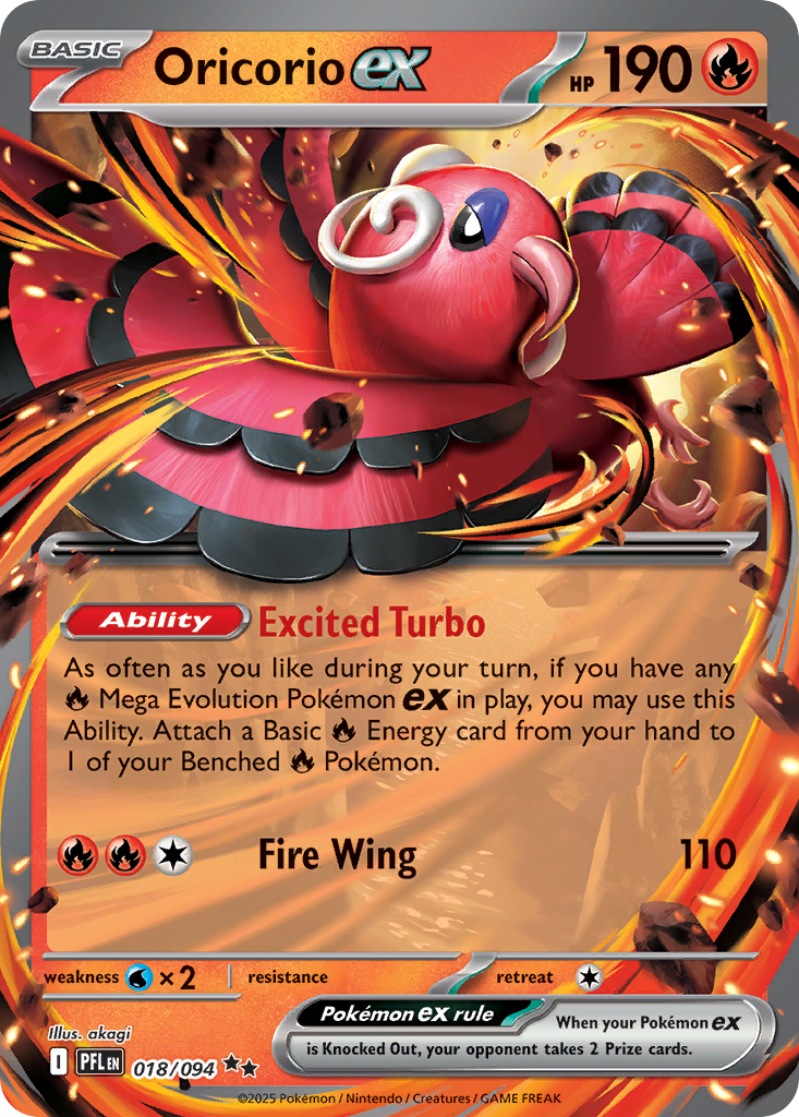 Oricorio ex 18 / 94