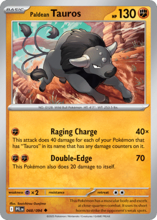 Paldean Tauros 48 / 94