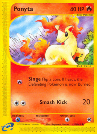 Ponyta 126 / 165