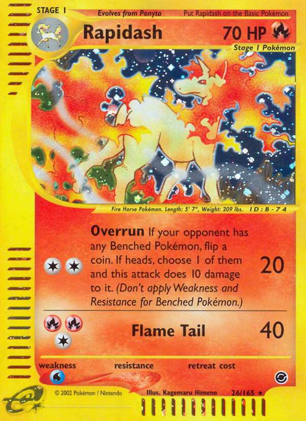 Rapidash 26 / 165