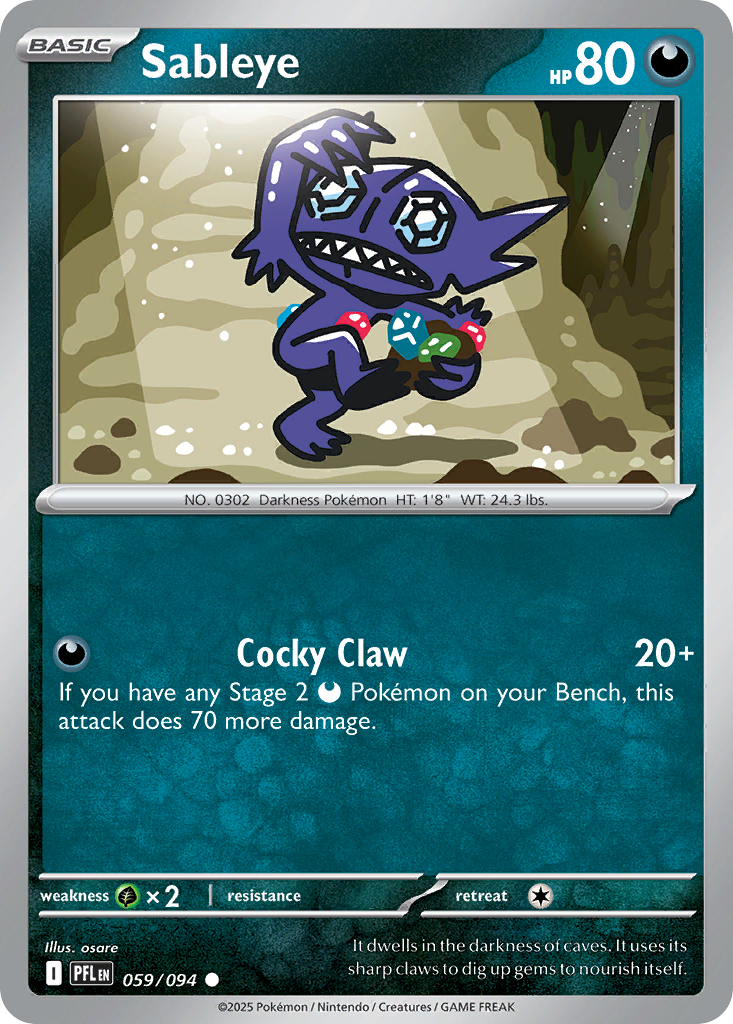Sableye 59 / 94