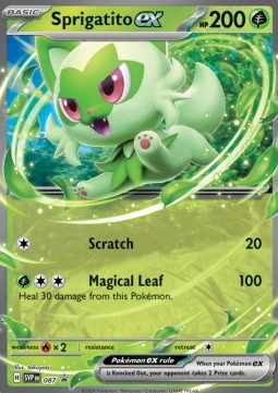 Sprigatito EX SVP 087