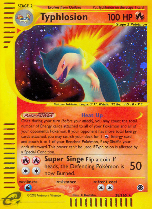 Typhlosion 28 / 165