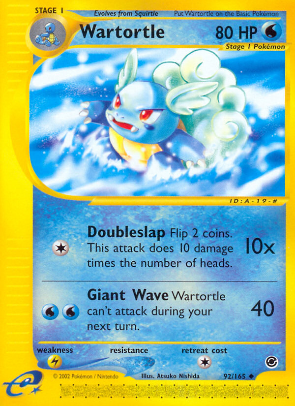 Wartortle 92 / 165